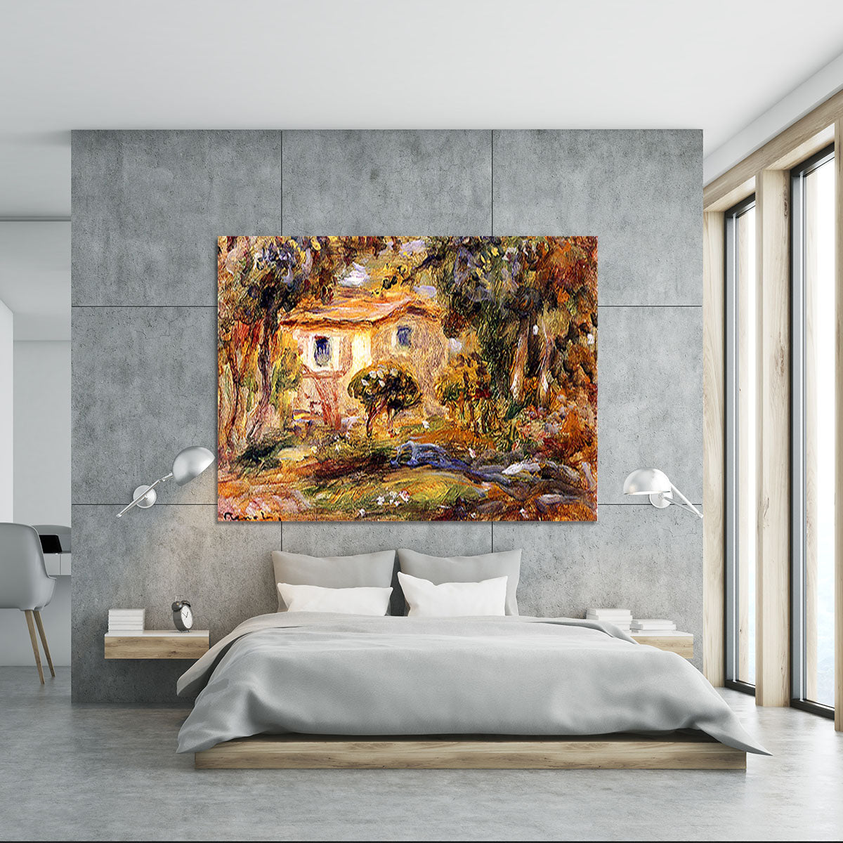 Landscape1 by Renoir Canvas Print or Poster - Canvas Art Rocks - 5
