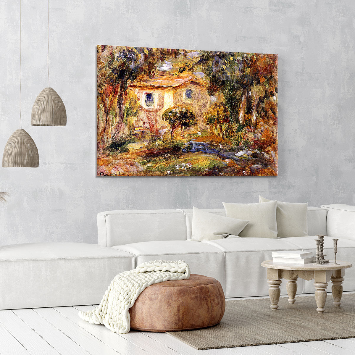Landscape1 by Renoir Canvas Print or Poster - Canvas Art Rocks - 6