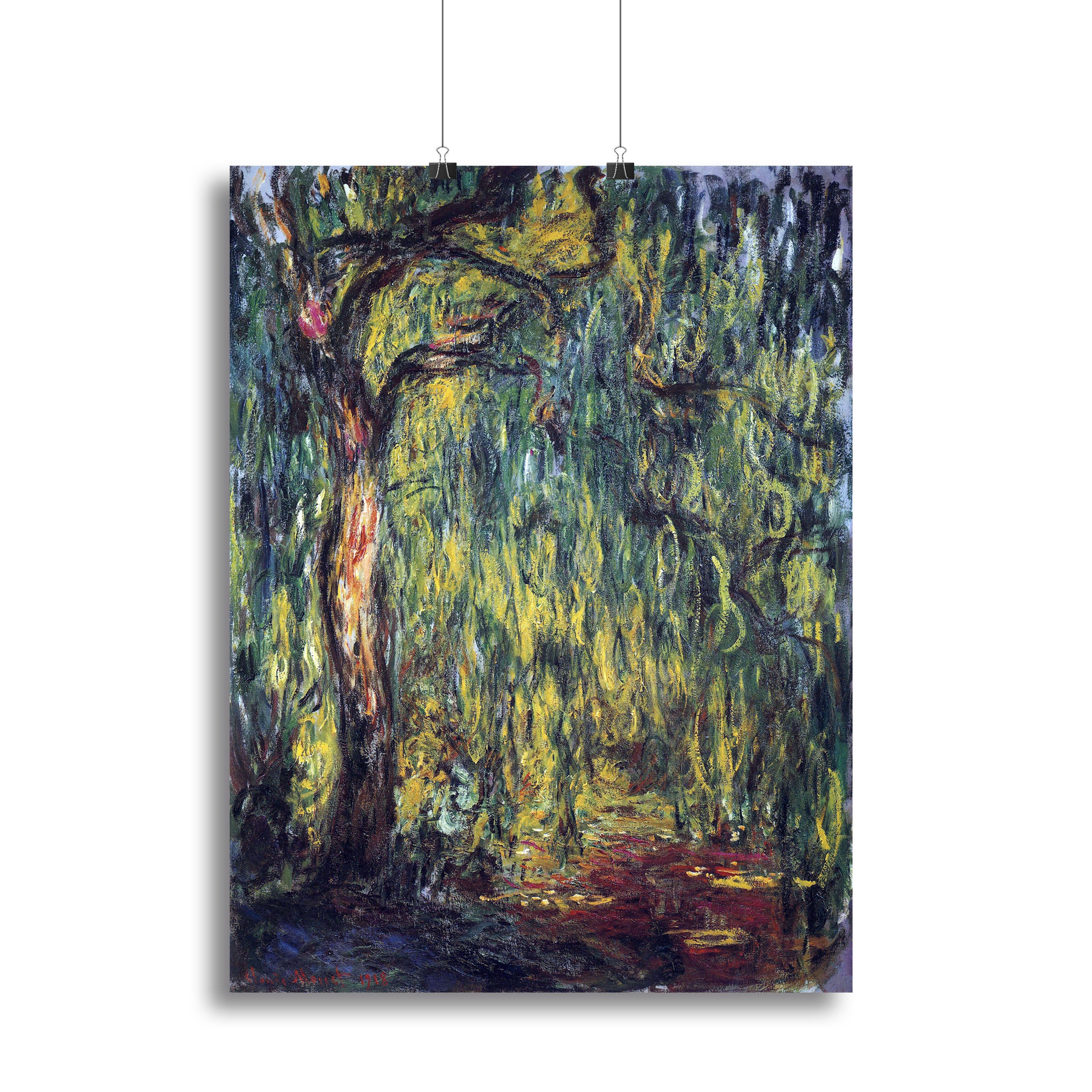 Landscape by Monet Canvas Print or Poster - Canvas Art Rocks - 2