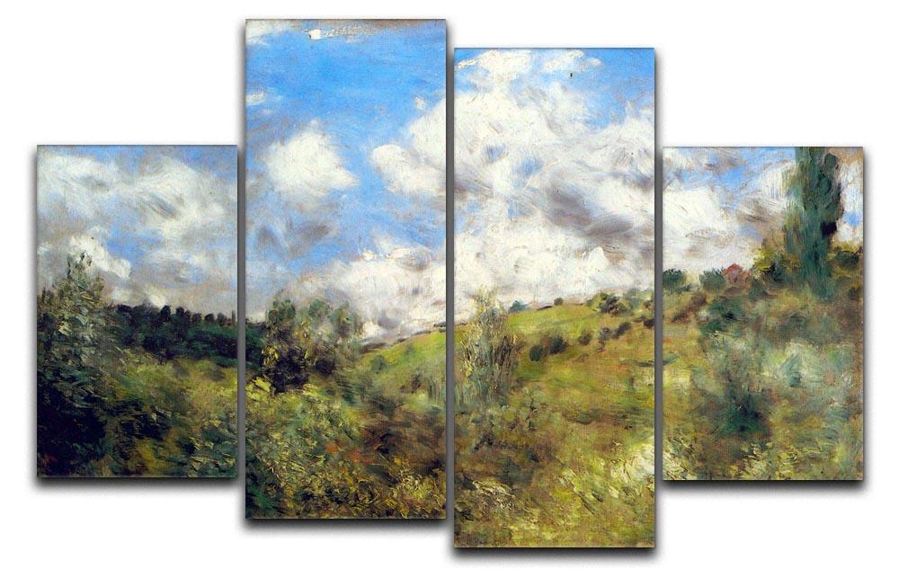 Landscape by Renoir 4 Split Panel Canvas  - Canvas Art Rocks - 1