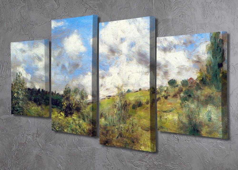 Landscape by Renoir 4 Split Panel Canvas - Canvas Art Rocks - 2