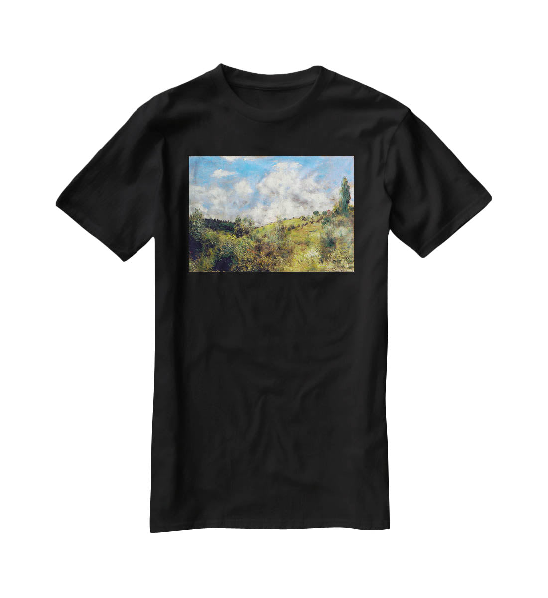 Landscape by Renoir T-Shirt - Canvas Art Rocks - 1