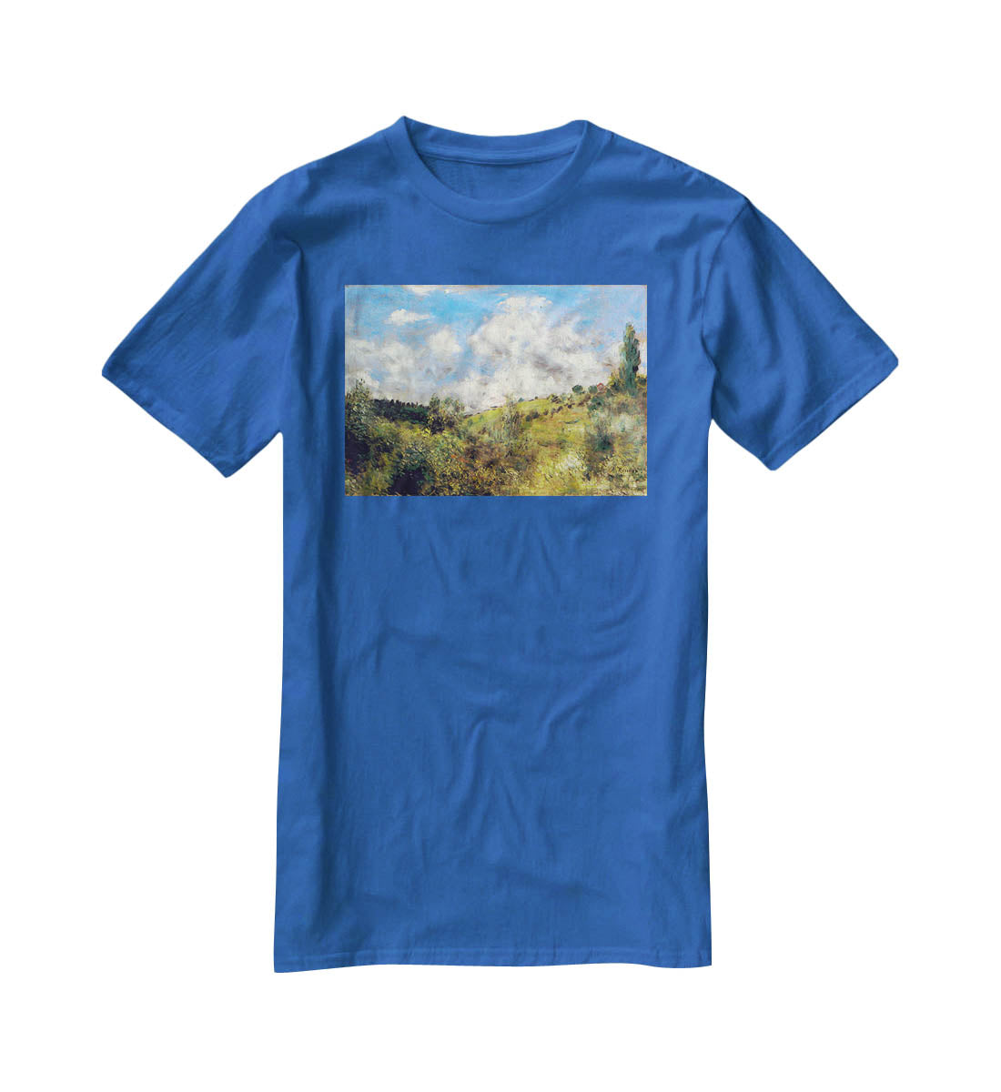 Landscape by Renoir T-Shirt - Canvas Art Rocks - 2