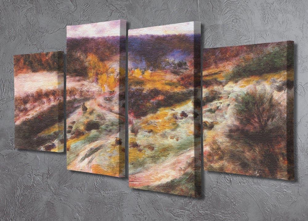 Landscape in Wargemont by Renoir 4 Split Panel Canvas - Canvas Art Rocks - 2