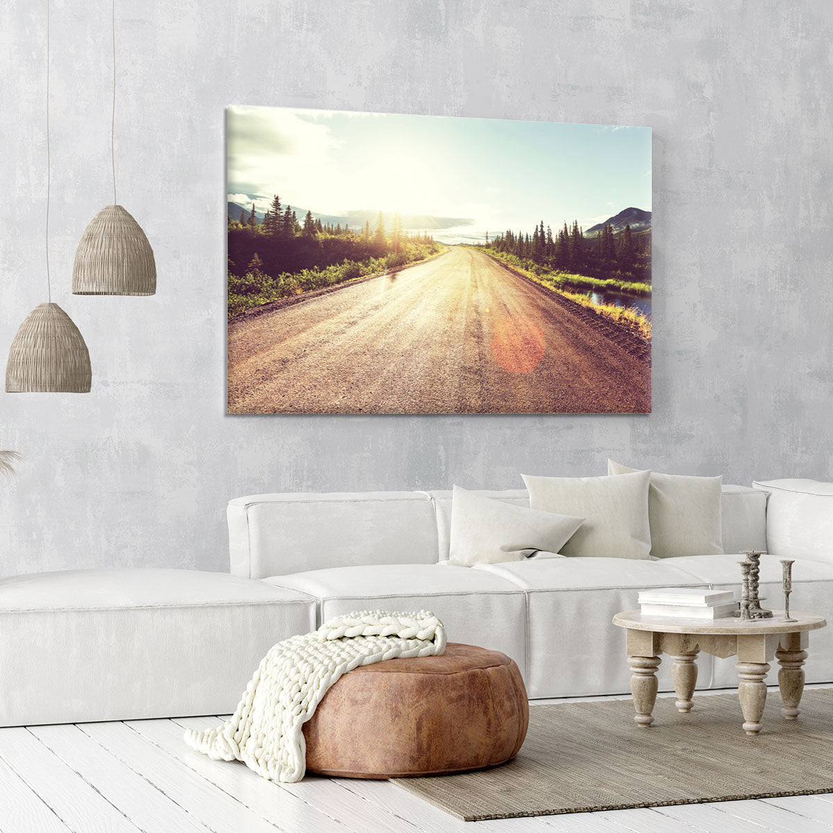 Landscapes on Denali highway Canvas Print or Poster - Canvas Art Rocks - 6