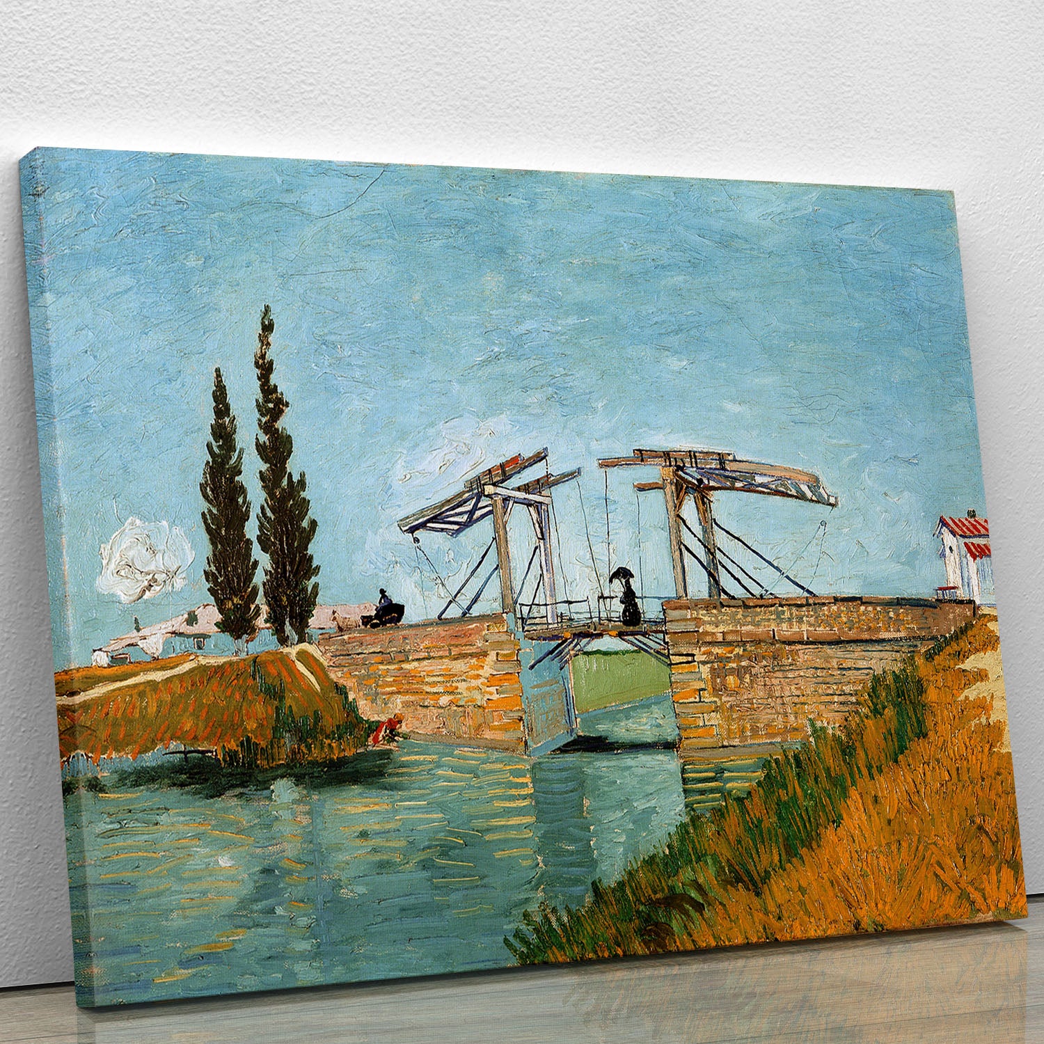 Langlois Bridge by Van Gogh Canvas Print or Poster - Canvas Art Rocks - 1
