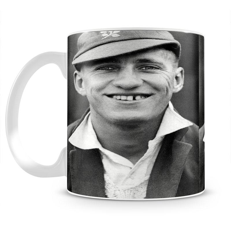 Len Hutton cricketer Mug - Canvas Art Rocks - 2