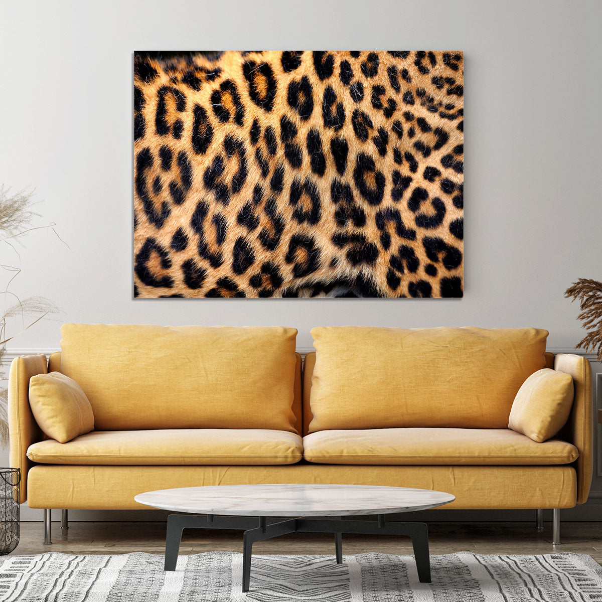 Leopard skin texture Canvas Print or Poster - Canvas Art Rocks - 4