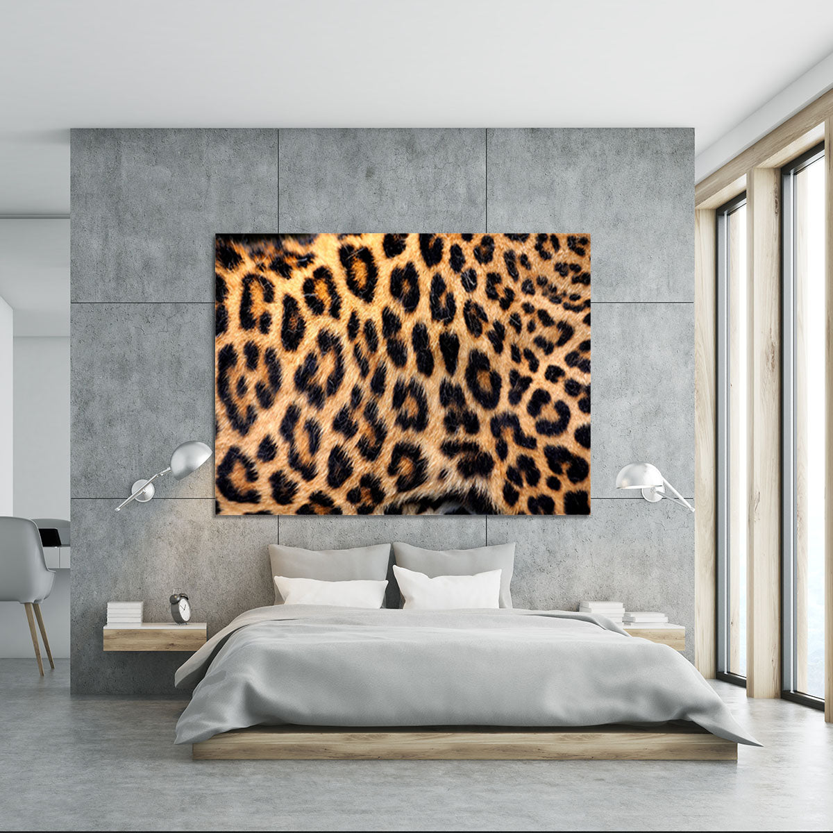 Leopard skin texture Canvas Print or Poster - Canvas Art Rocks - 5