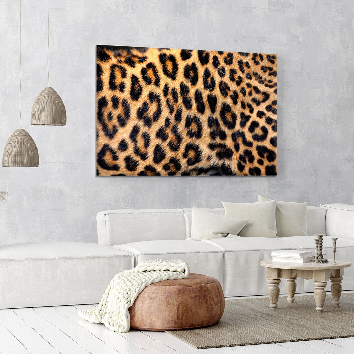 Leopard skin texture Canvas Print or Poster - Canvas Art Rocks - 6