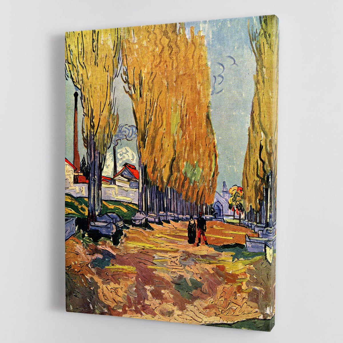 Les Alyscamps by Van Gogh Canvas Print or Poster - Canvas Art Rocks - 1