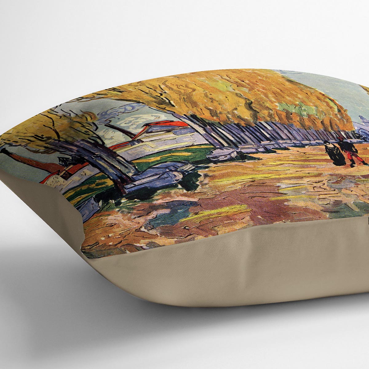 Les Alyscamps by Van Gogh Cushion