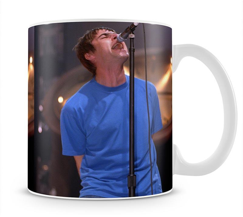 Liam Gallagher singing Mug - Canvas Art Rocks - 1