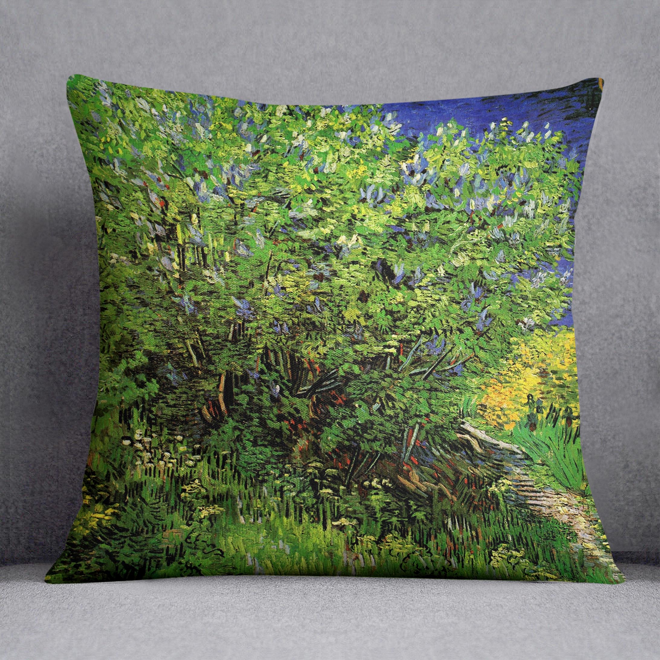 Lilacs by Van Gogh Cushion