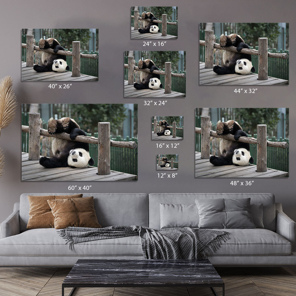 Little Panda Canvas Print or Poster - Canvas Art Rocks - 7