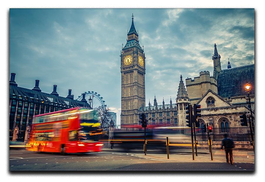 London at early morning Canvas Print or Poster  - Canvas Art Rocks - 1