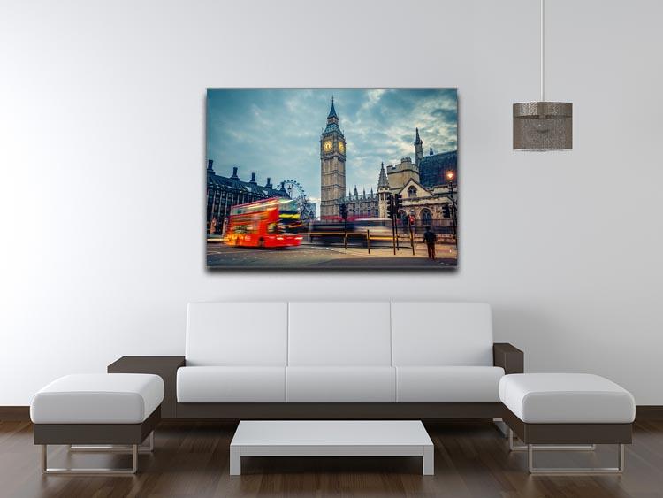 London at early morning Canvas Print or Poster - Canvas Art Rocks - 4
