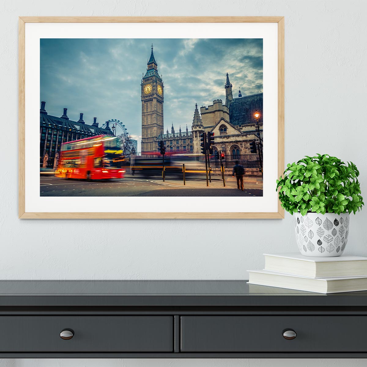 London at early morning Framed Print - Canvas Art Rocks - 3