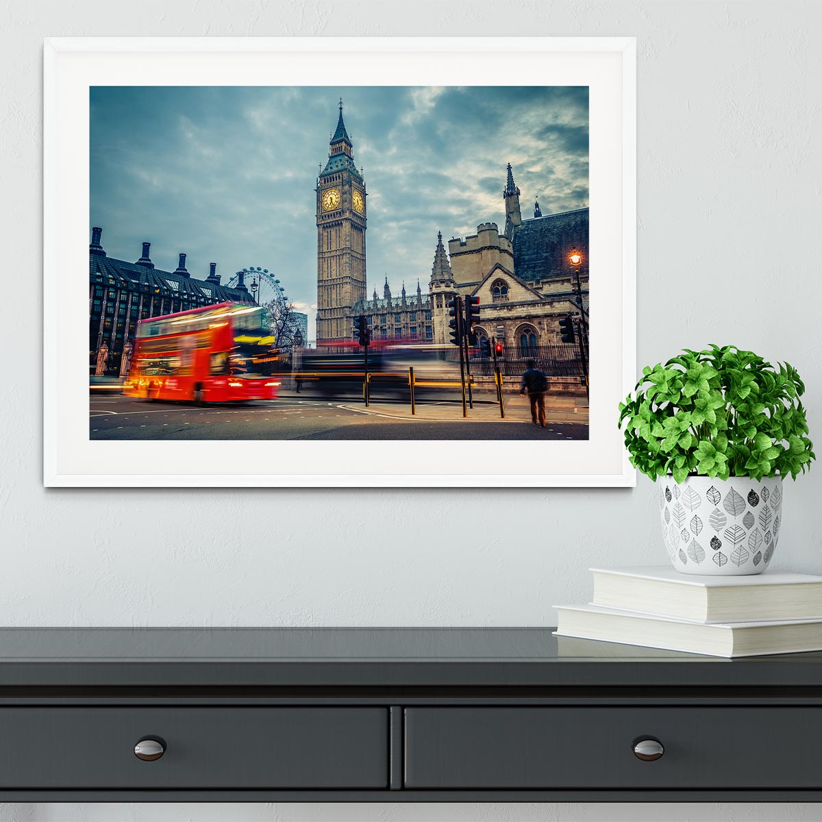 London at early morning Framed Print - Canvas Art Rocks - 5