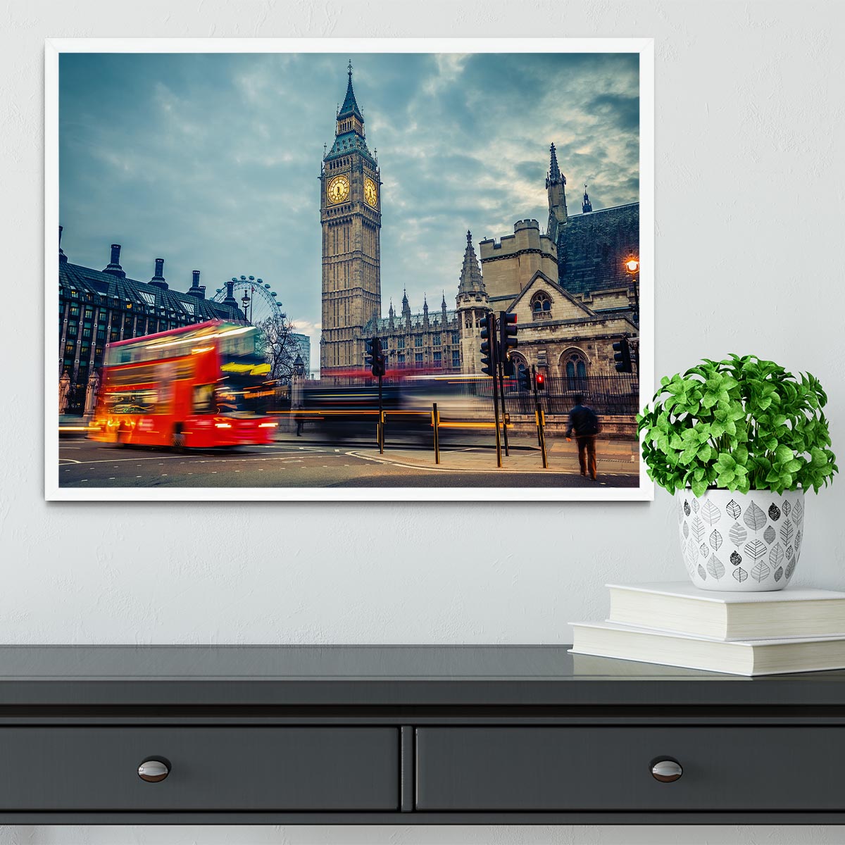 London at early morning Framed Print - Canvas Art Rocks -6