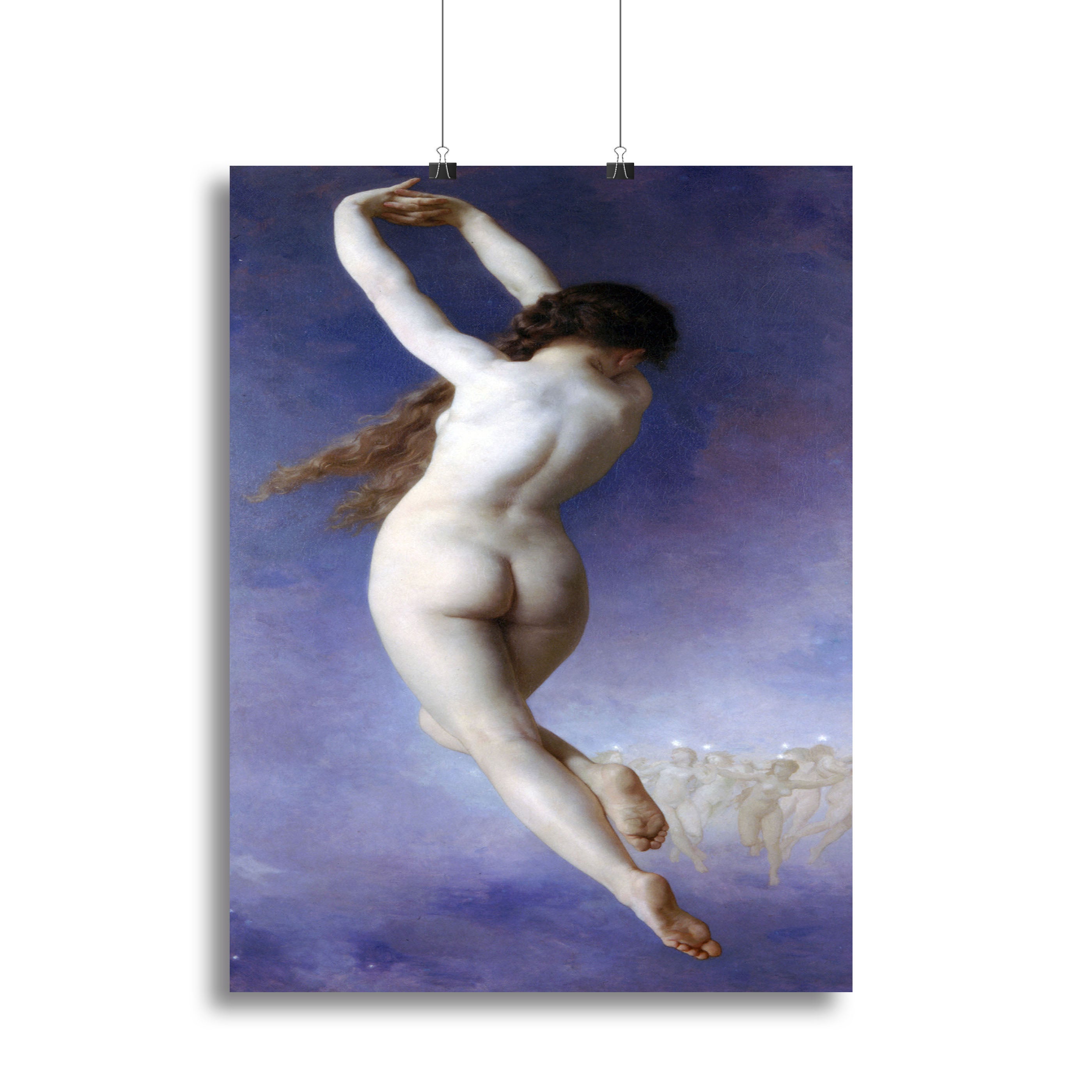 Lost Pleiad By Bouguereau Canvas Print or Poster - Canvas Art Rocks - 2