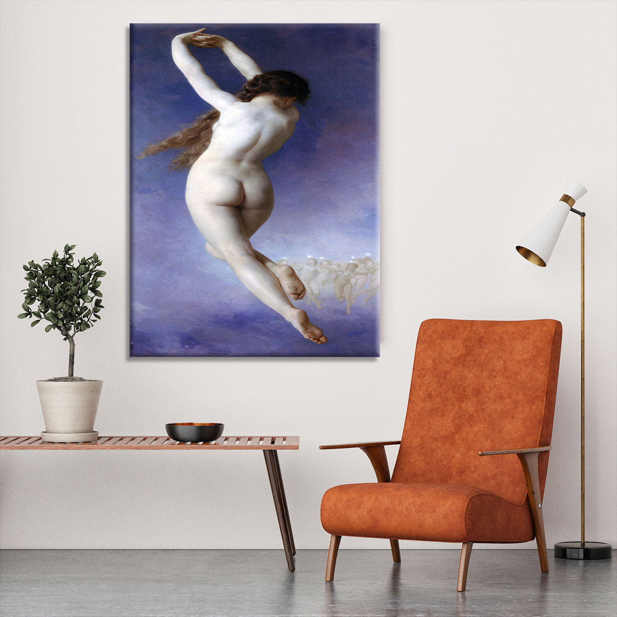 Lost Pleiad By Bouguereau Canvas Print or Poster - Canvas Art Rocks - 6