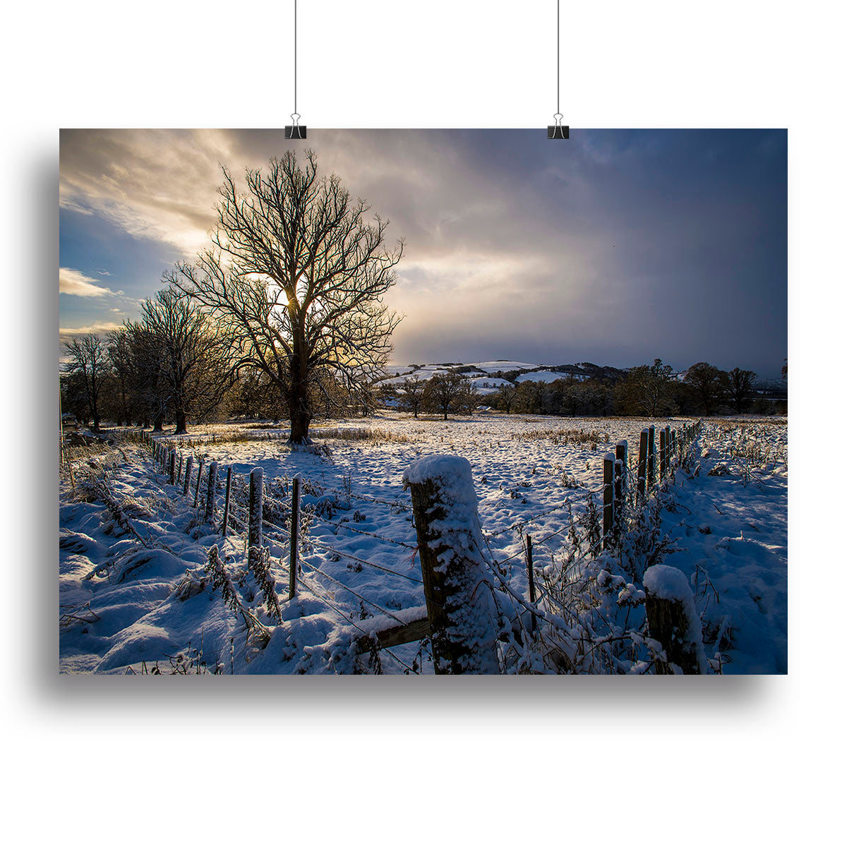 Low light on a winters day Canvas Print or Poster - Canvas Art Rocks - 2