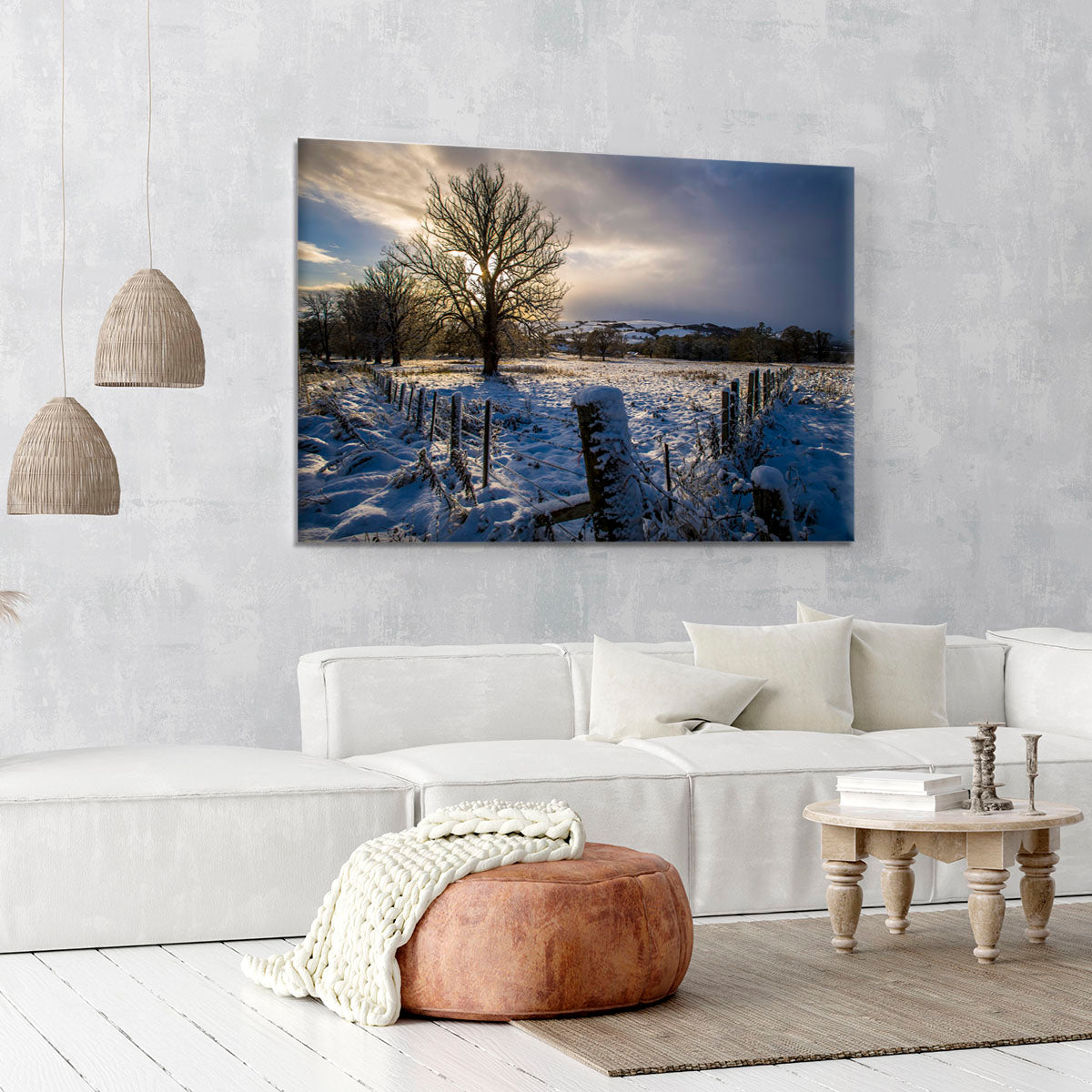Low light on a winters day Canvas Print or Poster - Canvas Art Rocks - 6