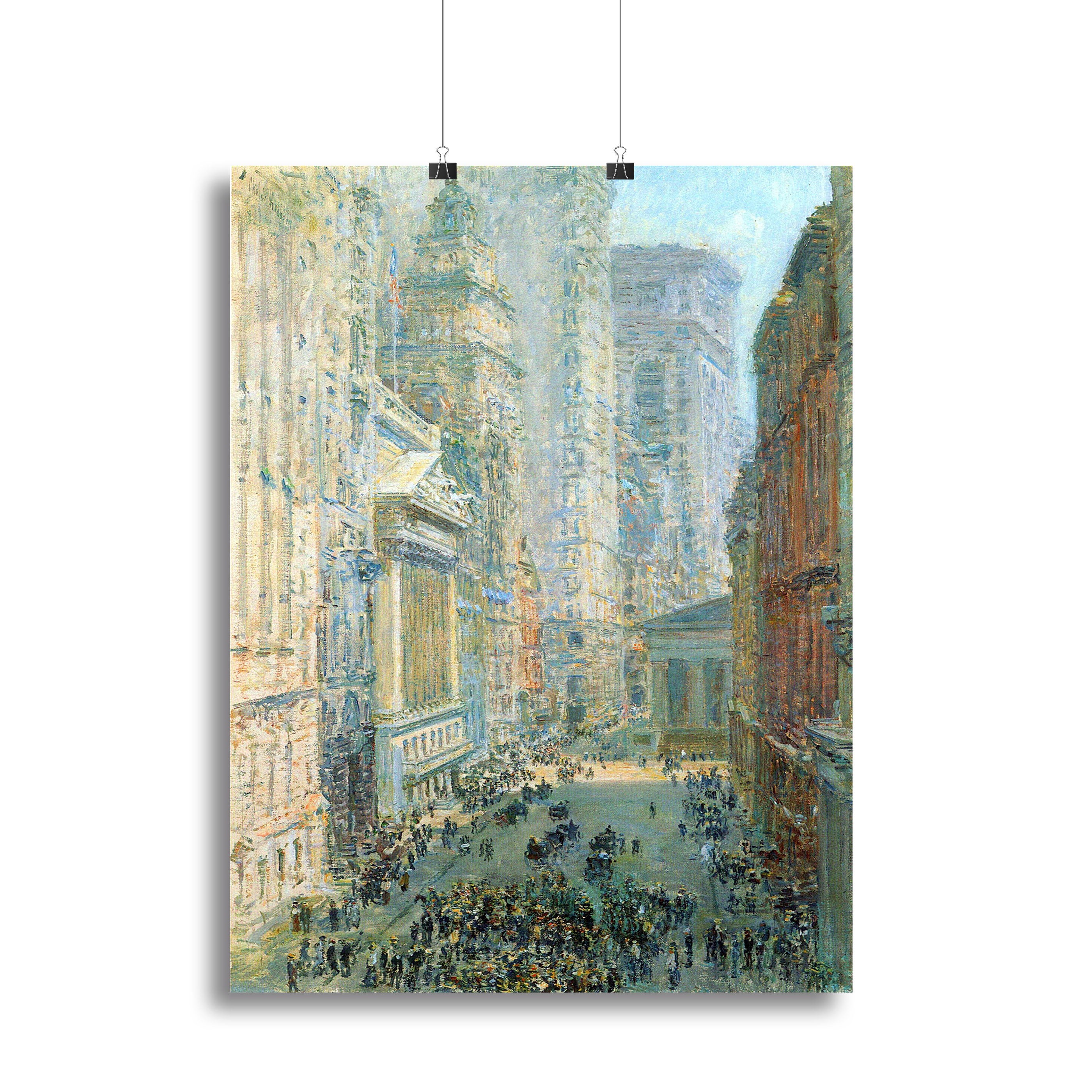 Lower Manhattan by Hassam Canvas Print or Poster - Canvas Art Rocks - 2