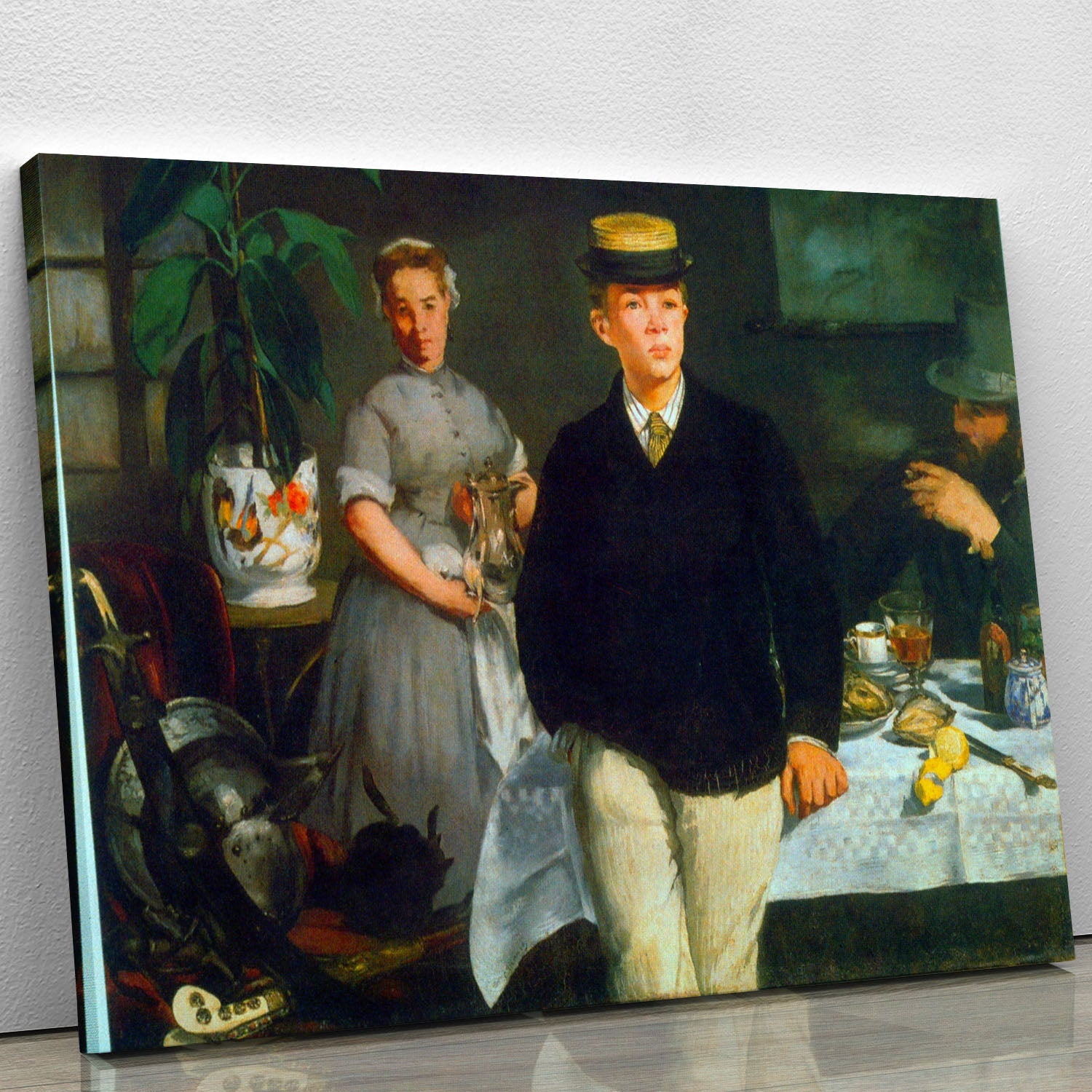 Luncheon by Manet Canvas Print or Poster - Canvas Art Rocks - 1
