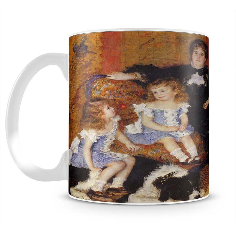 Madame Charpentier and her children by Renoir Mug - Canvas Art Rocks - 2