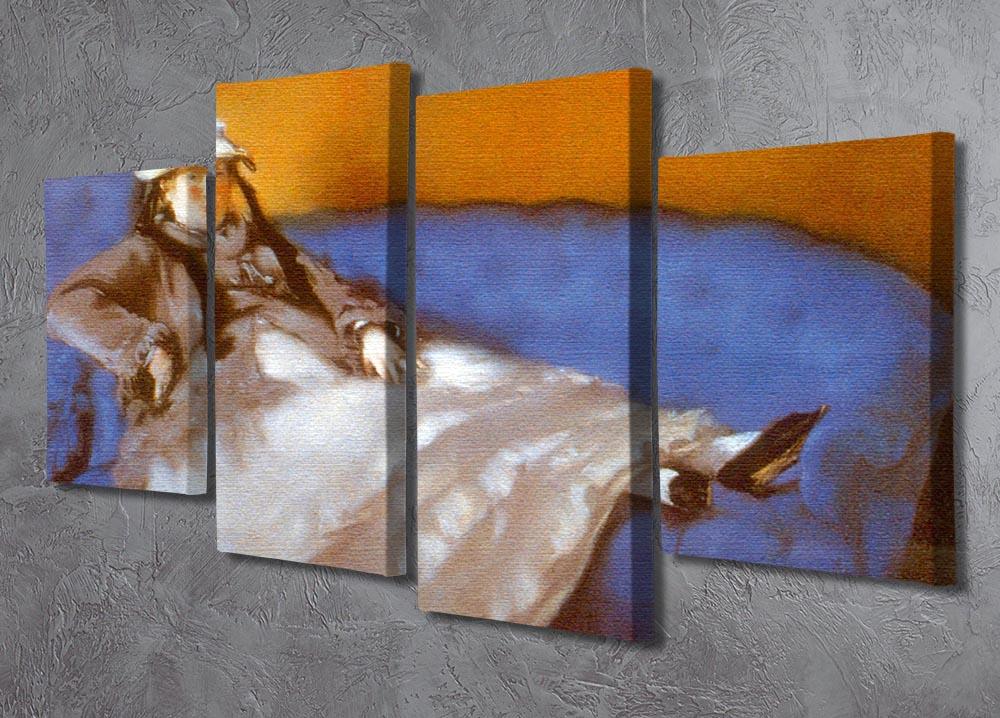 Madame Manet by Manet 4 Split Panel Canvas - Canvas Art Rocks - 2