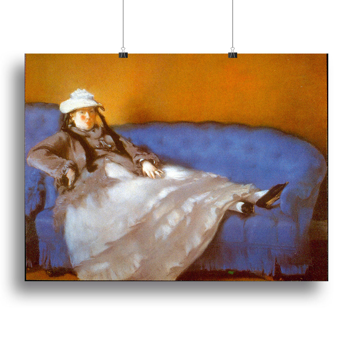 Madame Manet by Manet Canvas Print or Poster - Canvas Art Rocks - 2