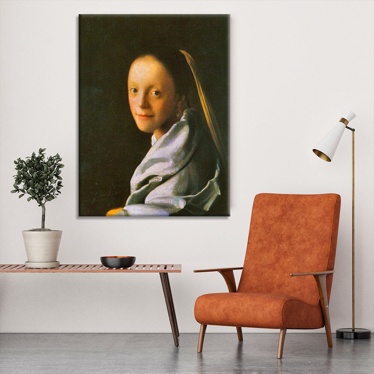 Maid by Vermeer Canvas Print or Poster - Canvas Art Rocks - 6