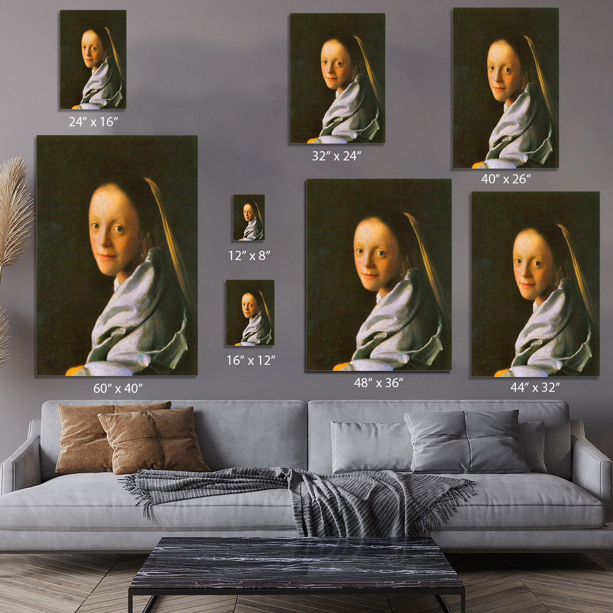 Maid by Vermeer Canvas Print or Poster - Canvas Art Rocks - 7