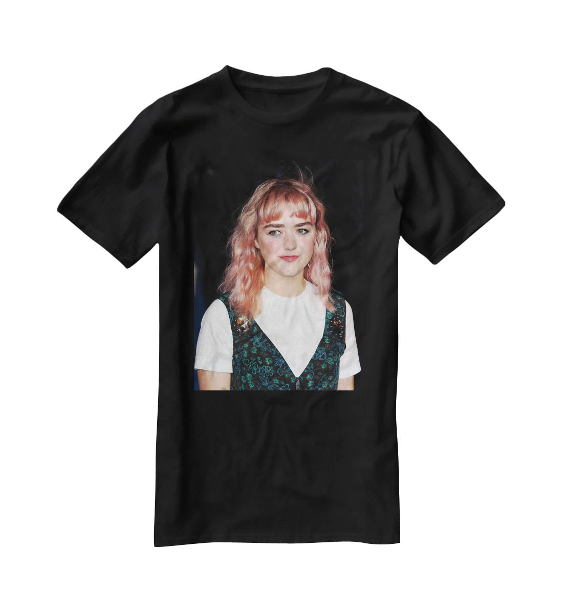 Maisie Williams T-Shirt - Canvas Art Rocks - 1