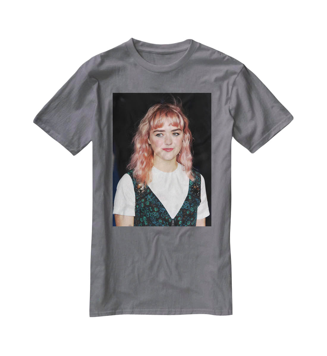 Maisie Williams T-Shirt - Canvas Art Rocks - 3