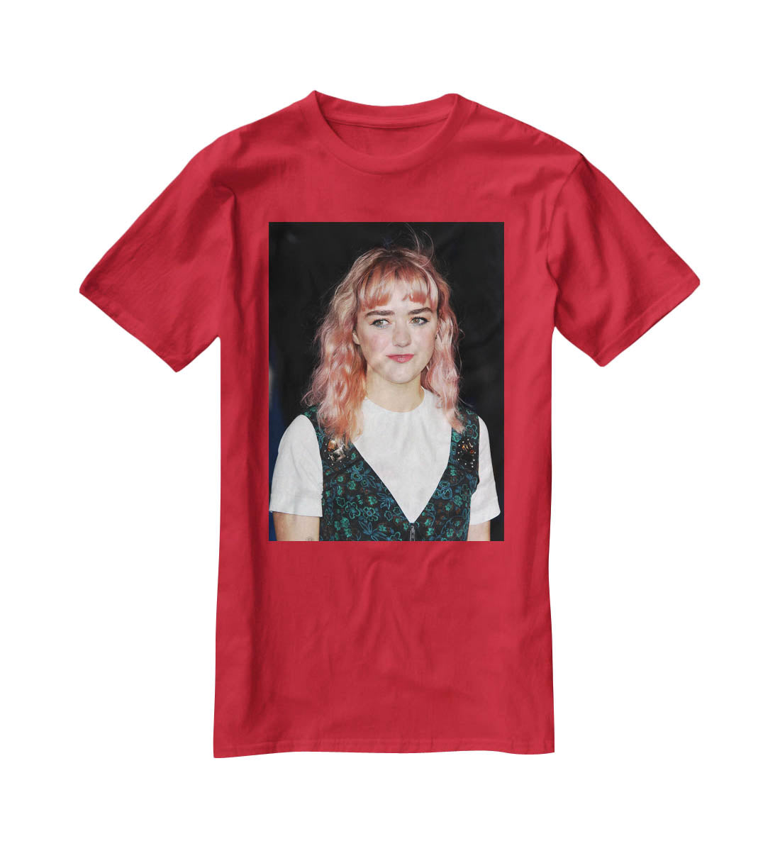 Maisie Williams T-Shirt - Canvas Art Rocks - 4