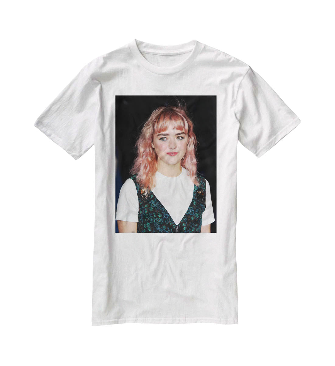 Maisie Williams T-Shirt - Canvas Art Rocks - 5