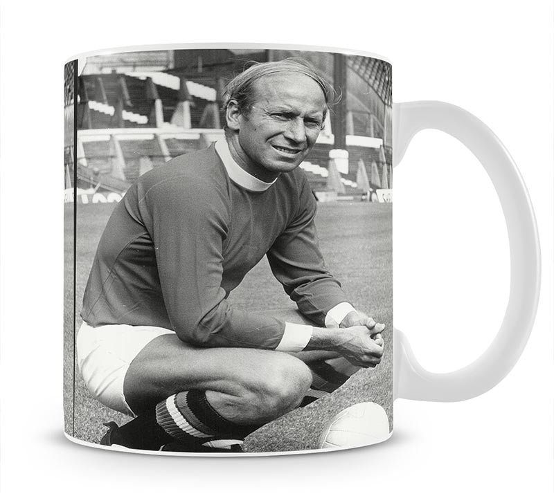 Manchester United Footballer Sir Bobby Charlton 1971 Mug - Canvas Art Rocks - 1