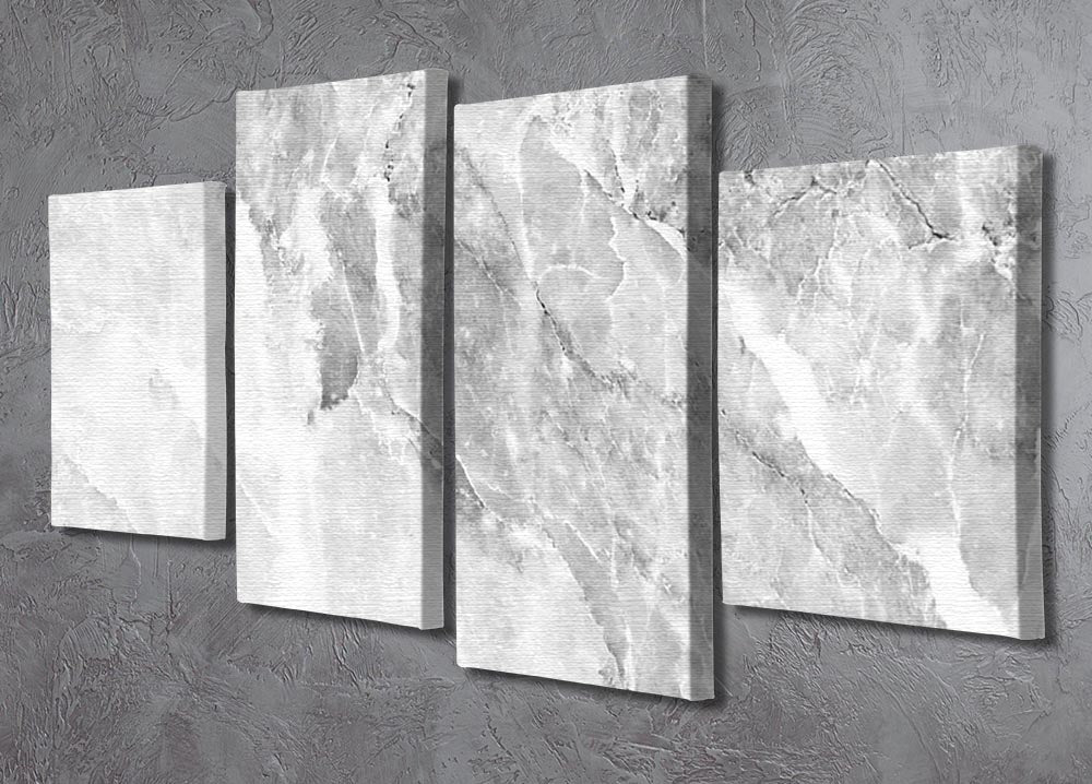 Marble 4 Split Panel Canvas - Canvas Art Rocks - 2