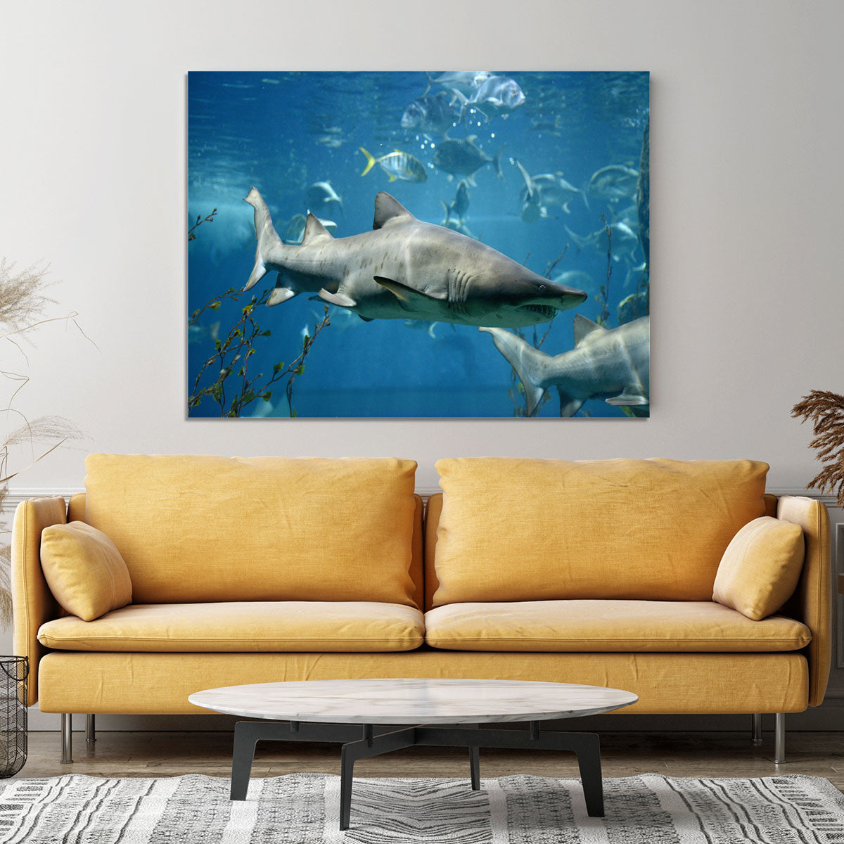 Marine fish underwater Canvas Print or Poster - Canvas Art Rocks - 4