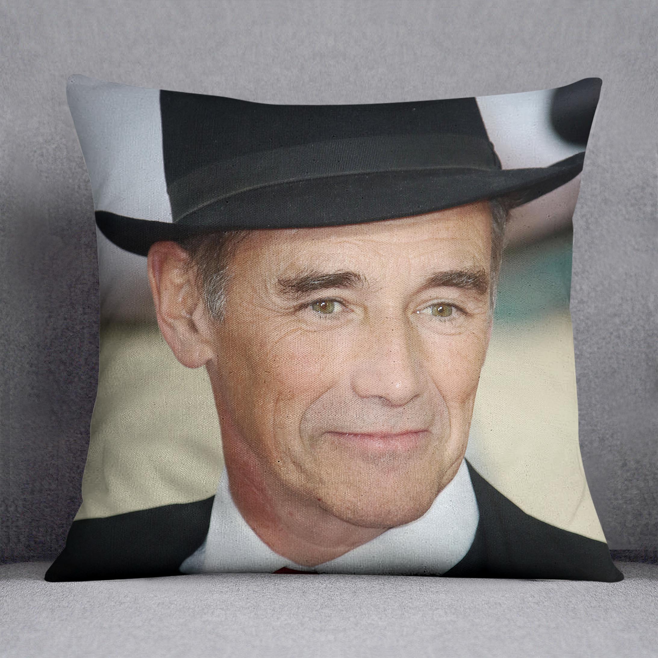 Mark Rylance in a hat Cushion