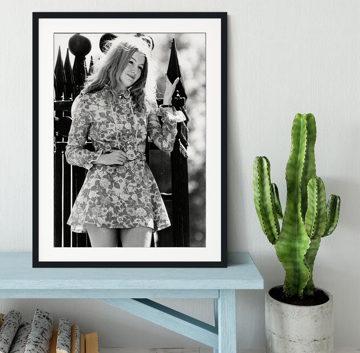 Mary Hopkin singer Framed Print - Canvas Art Rocks - 1