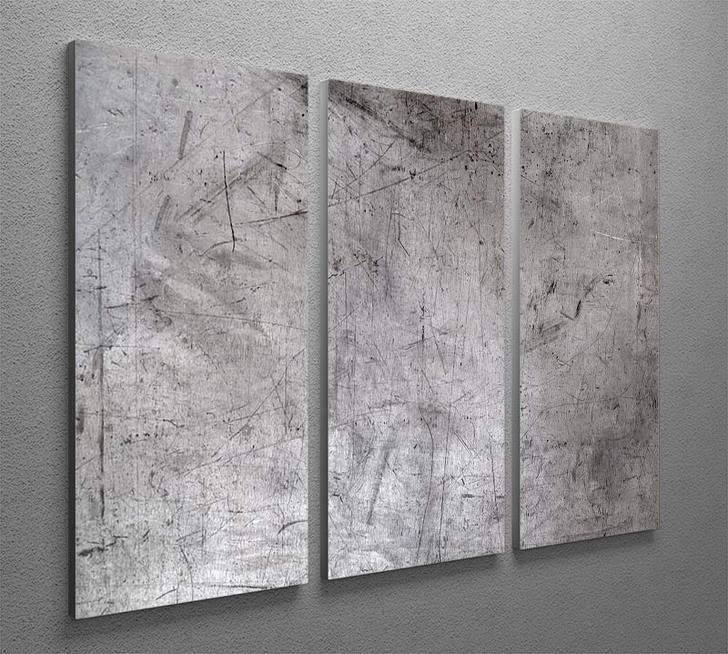 Metal texture 3 Split Panel Canvas Print - Canvas Art Rocks - 2