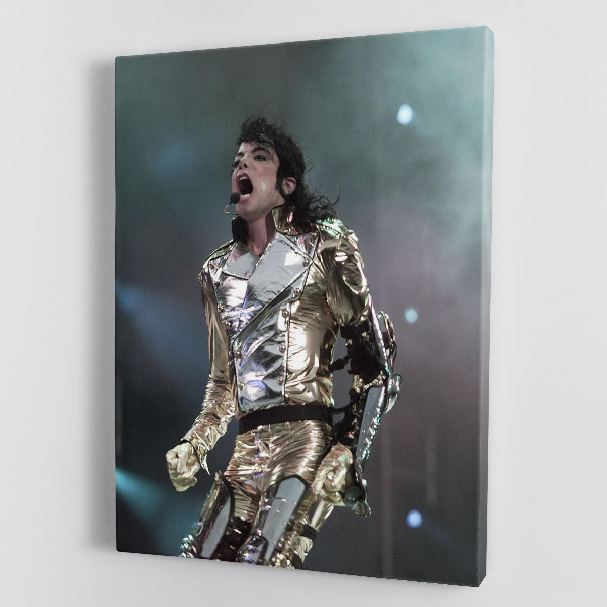 Michael Jackson performs Canvas Print or Poster - Canvas Art Rocks - 1