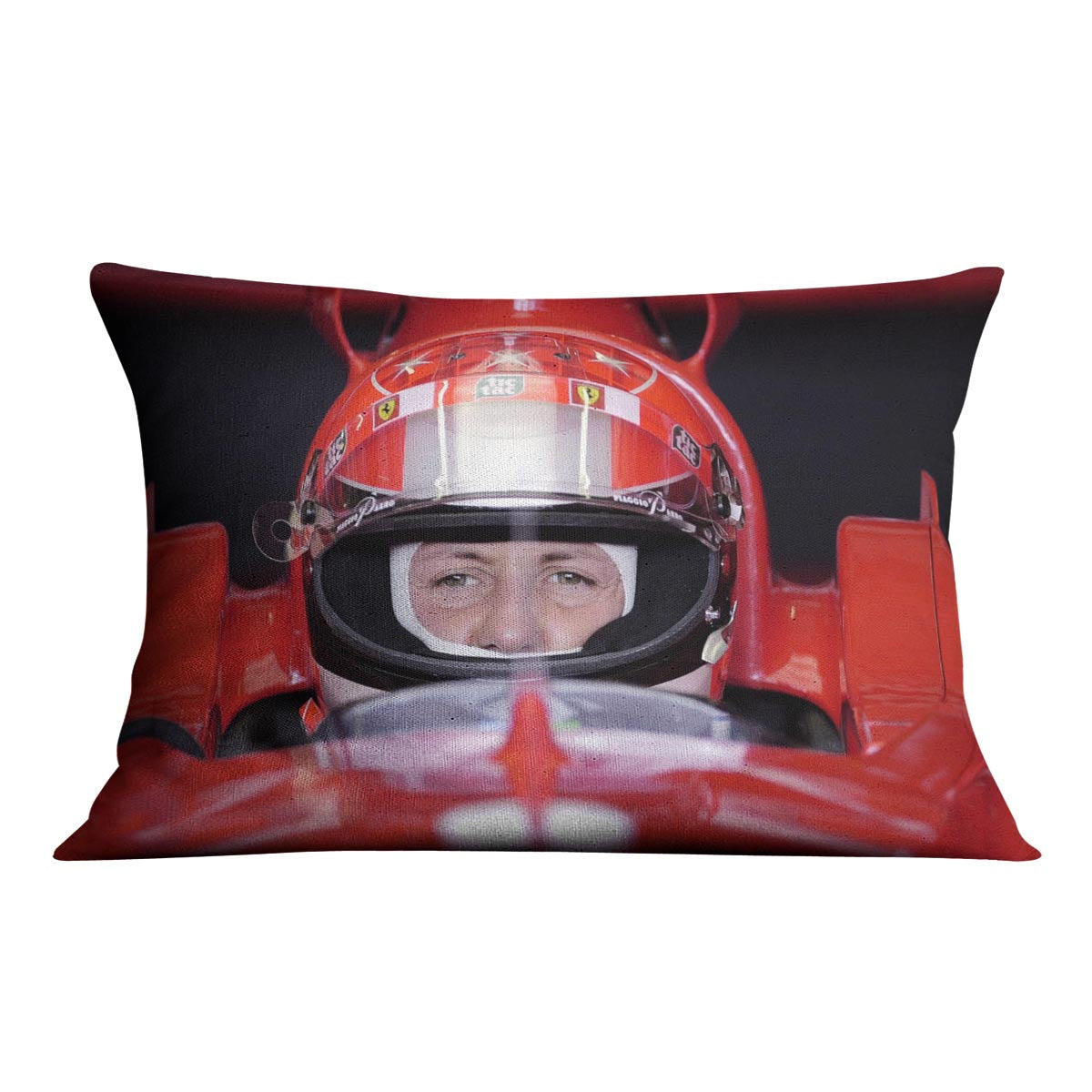 Michael Schumacher 2001 Cushion - Canvas Art Rocks - 4