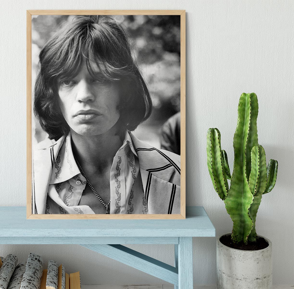 Mick Jagger in 1969 Framed Print - Canvas Art Rocks - 4