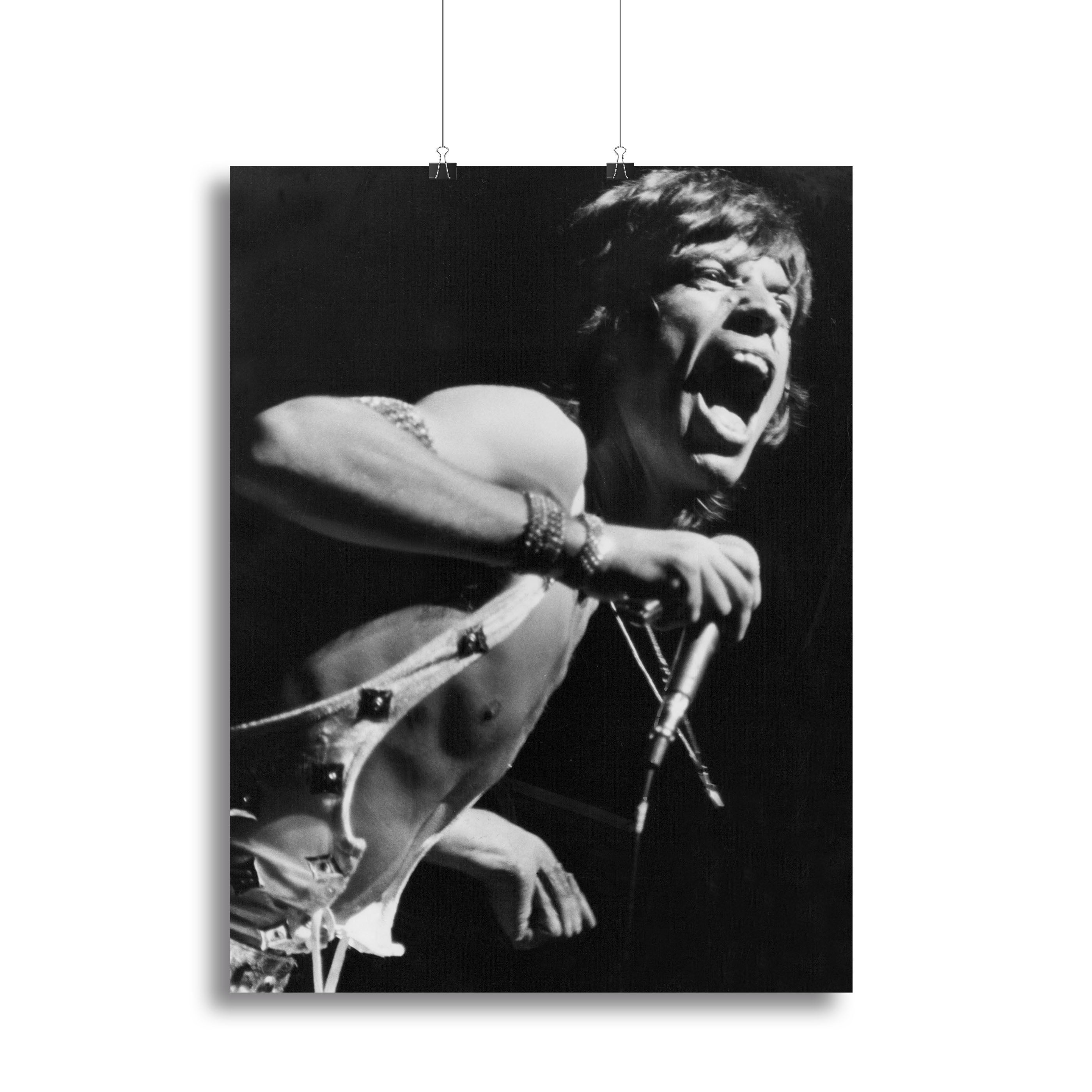 Mick Jagger performs in Vienna Canvas Print or Poster - Canvas Art Rocks - 2