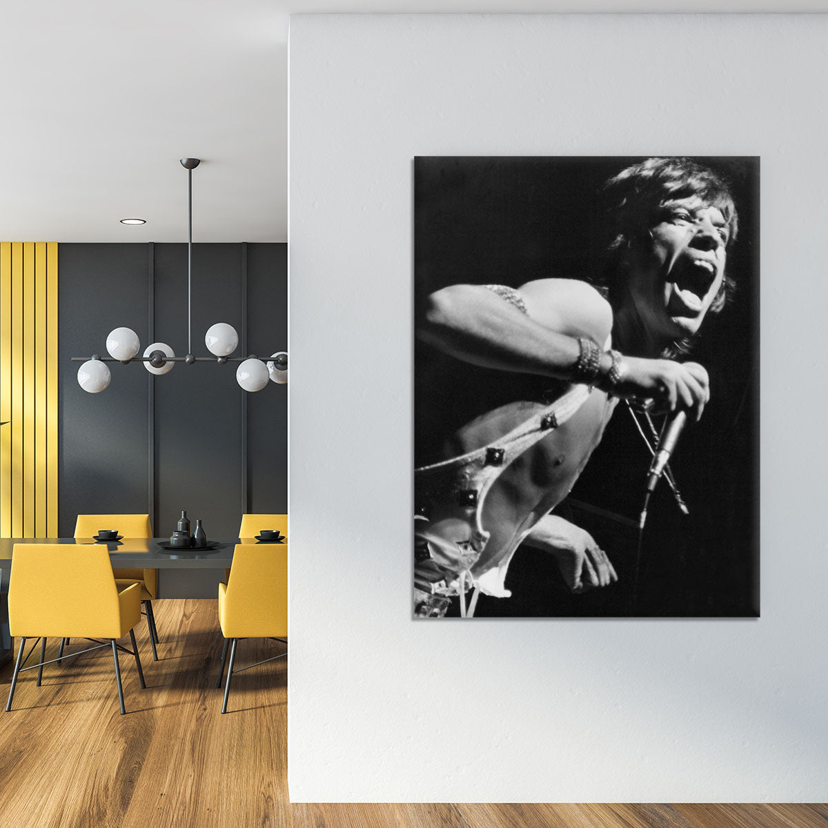 Mick Jagger performs in Vienna Canvas Print or Poster - Canvas Art Rocks - 4